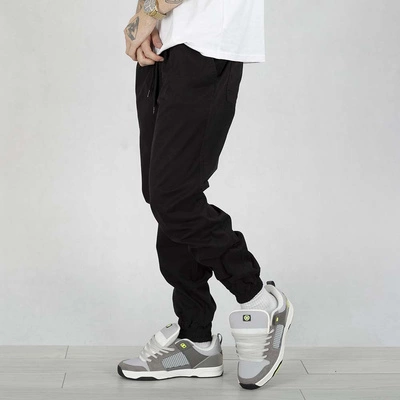 Spodnie Materiałowe Patriotic Futura Mini czarne