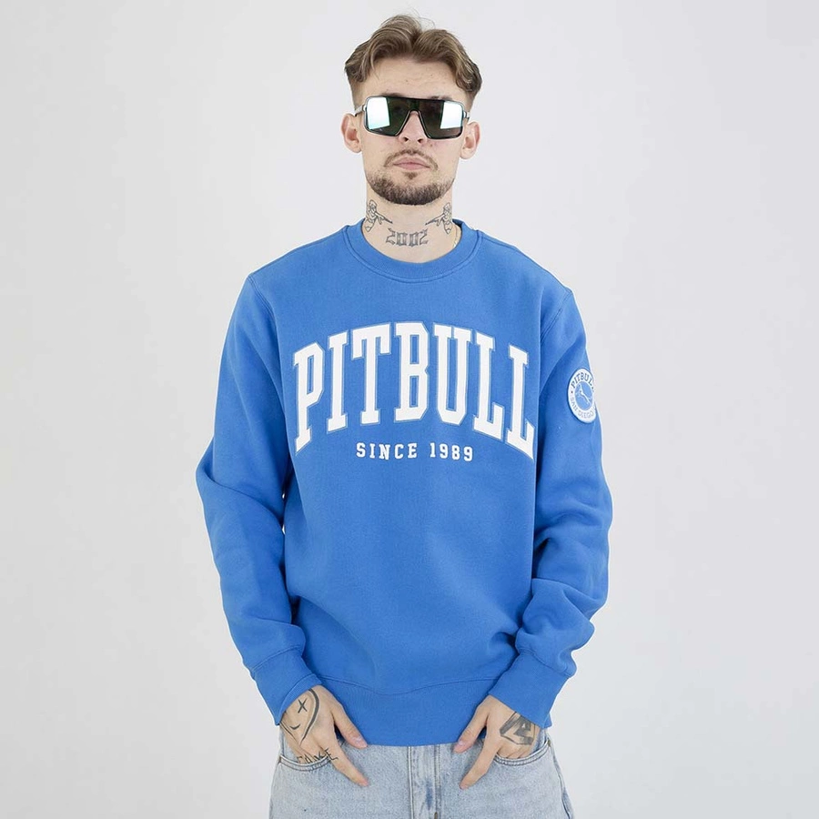 Bluza Pit Bull Crewneck Norton niebieska