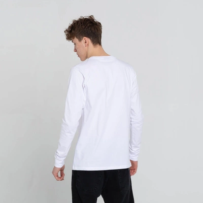 Longsleeve Smoke Story Oval Frame Basic Logo Biały