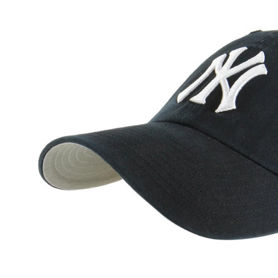 Czapka 47 Brand MLB New York Yankees Double Under 47 CLEAN UP BCWS-DBLUN17GWS-BK96