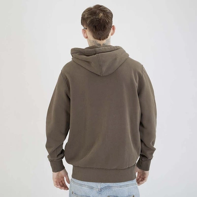 Bluza Pit Bull Hoodie ZIP Hackett brązowooliwkowa