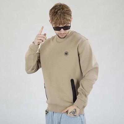 Bluza Pit Bull Crewneck Dogwood ciemna piaskowa