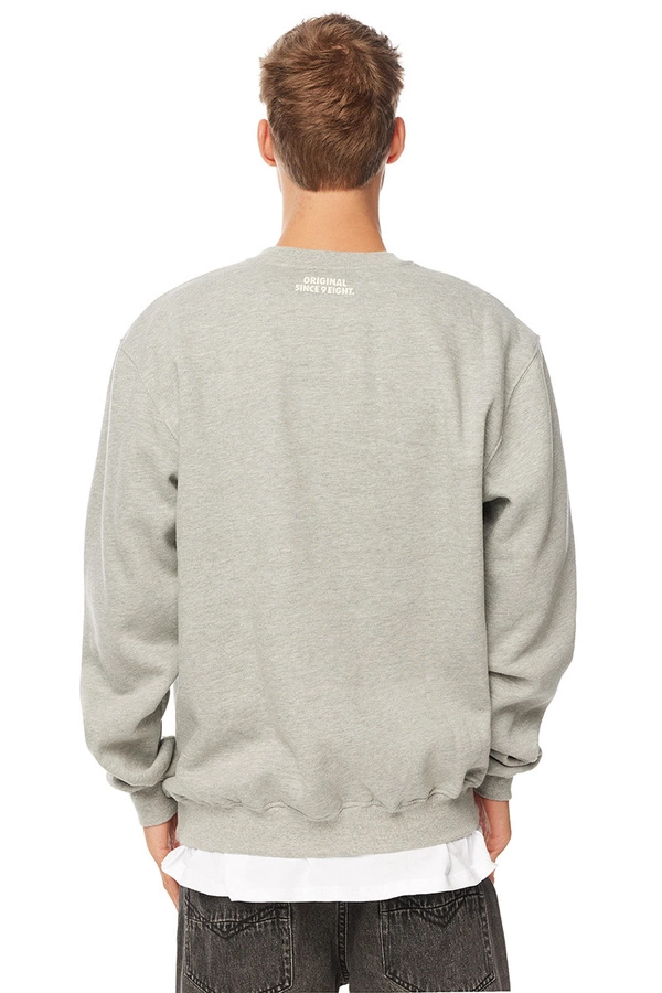 Bluza Mass Crewneck Patch szara