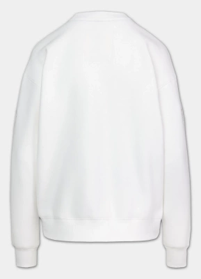 Bluza Pit Bull Crewneck Tyrian biała