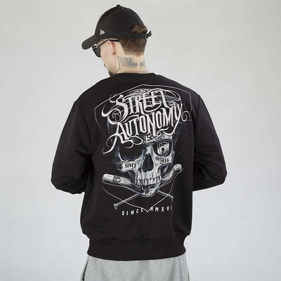 Bluza Street Autonomy Crewneck Pirat czarna