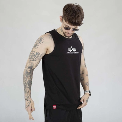 Tank Top Alpha Industries 126566 czarny