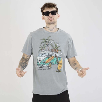 Koszulka Pit Bull Open Beach szara