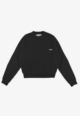 Bluza Prosto Crewneck Ribbed czarna