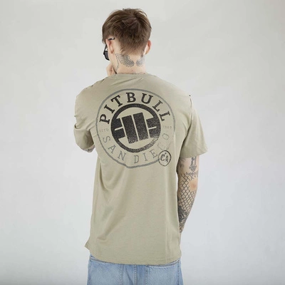 Koszulka Pit Bull El Jeffe szara oliwka