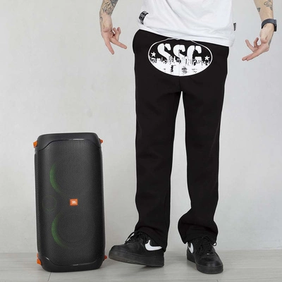 Spodnie Dresowe SSG Big Oval czarne