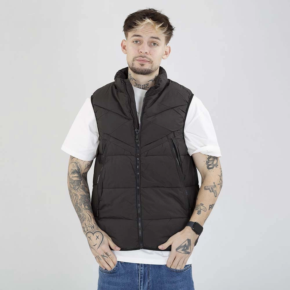 Bezrękawnik I8 Denim Crewneck czarny