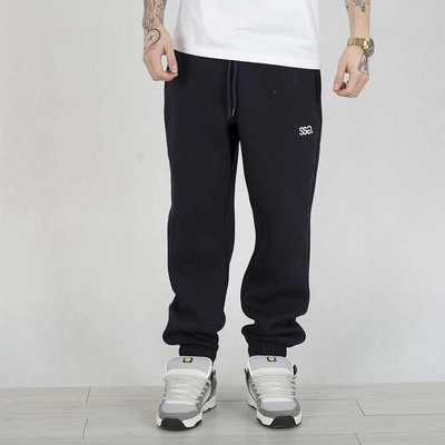 Spodnie Dresowe SSG Slim Small Classic granatowe