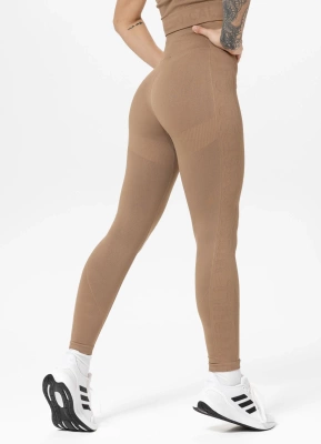 Legginsy damskie Pit Bull Columbia beżowe