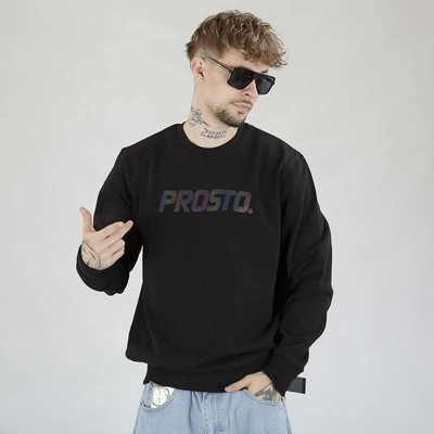 Bluza Prosto Crewneck Holo czarna