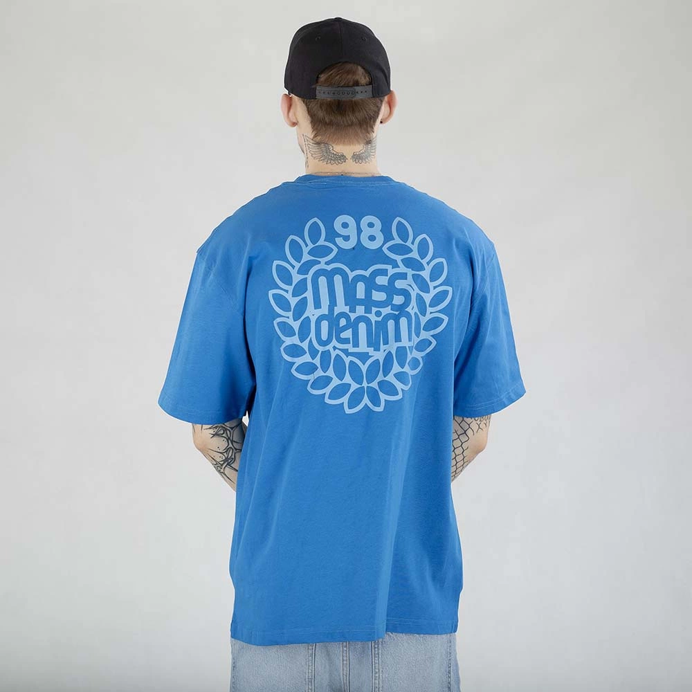 Koszulka Mass Base Back niebieska