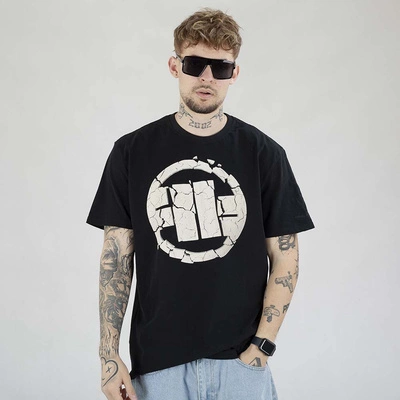 Koszulka Pit Bull Garment Washed Scratch czarna