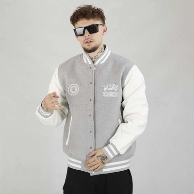 Kurtka Mass Zimowa Athletic jasno szara