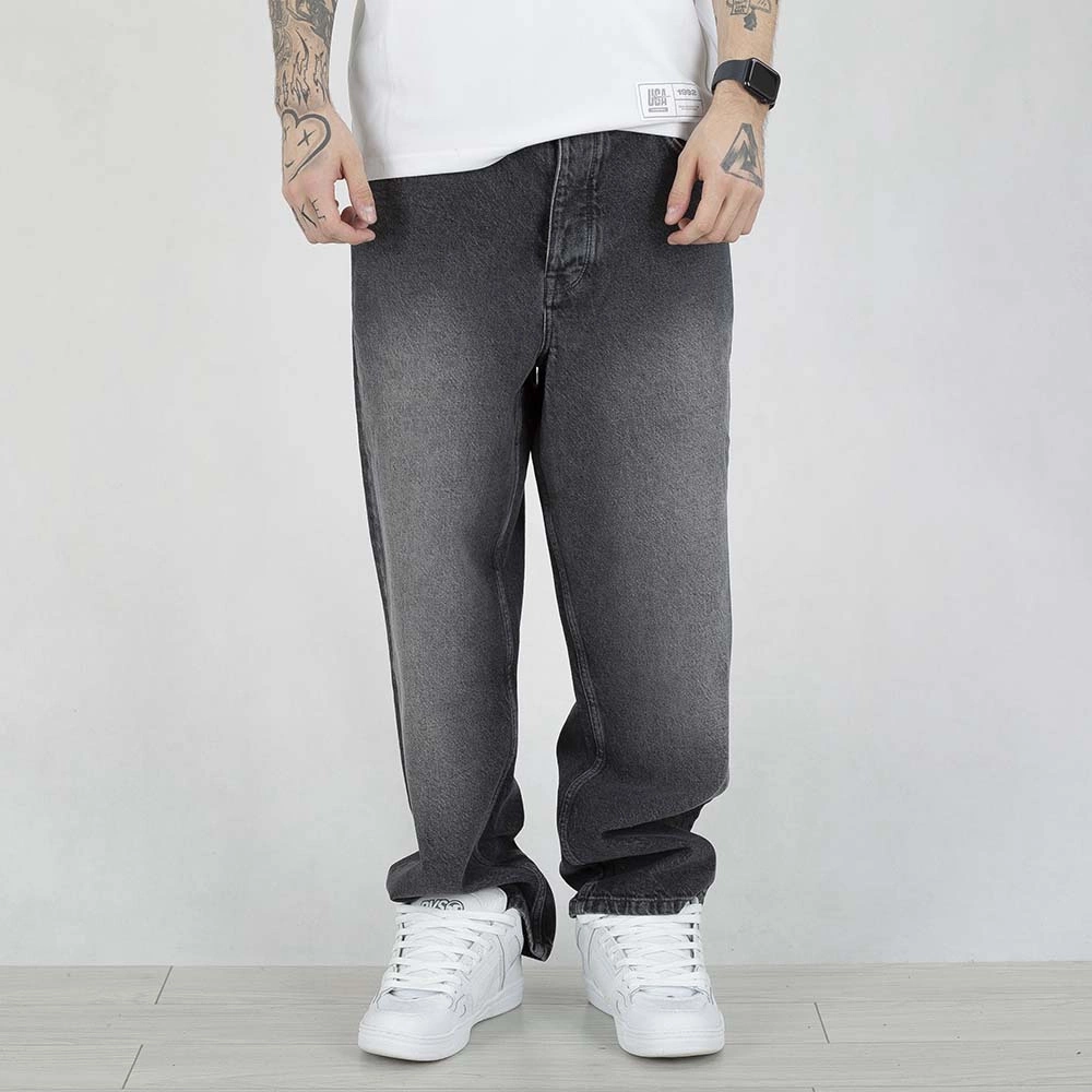 Spodnie Jeansowe Homeboy X-Tra Baggy Denim Vintage Black