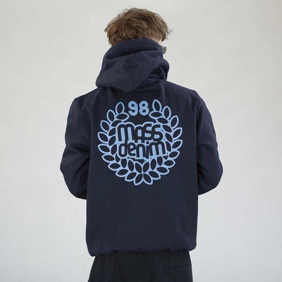 Bluza Mass Hoodie Base Back granatowa
