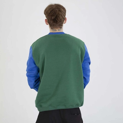 Bluza Diil Crewneck Small Double zielona chabrowa