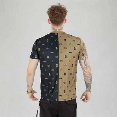 Koszulka Chada Proceder GL Pattern Split czarno złota