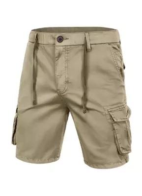 Krótkie spodenki Pit Bull Cargo Short Skyline piaskowe