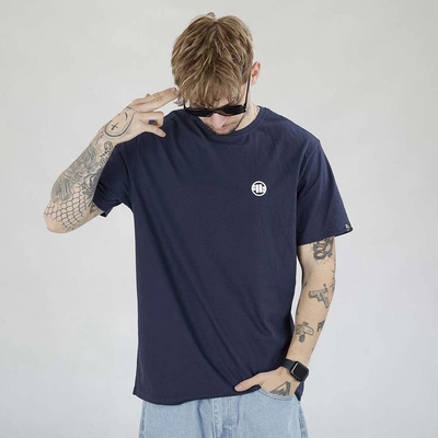 Koszulka Pit Bull Small Logo granatowa