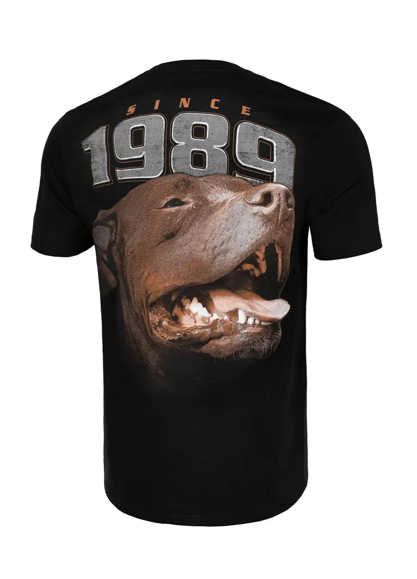 Koszulka Pit Bull Middle Fighter czarna