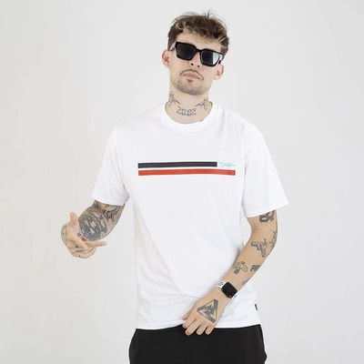 Koszulka Diil Line biała czerwona