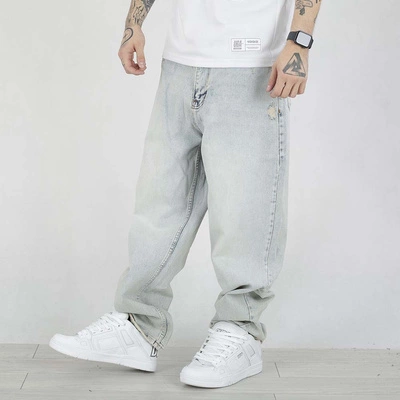 Spodnie Baggy I8 Denim BAG61 jasne niebieskie
