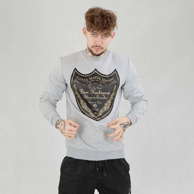 Bluza Crewneck Ganja Mafia Dom szara