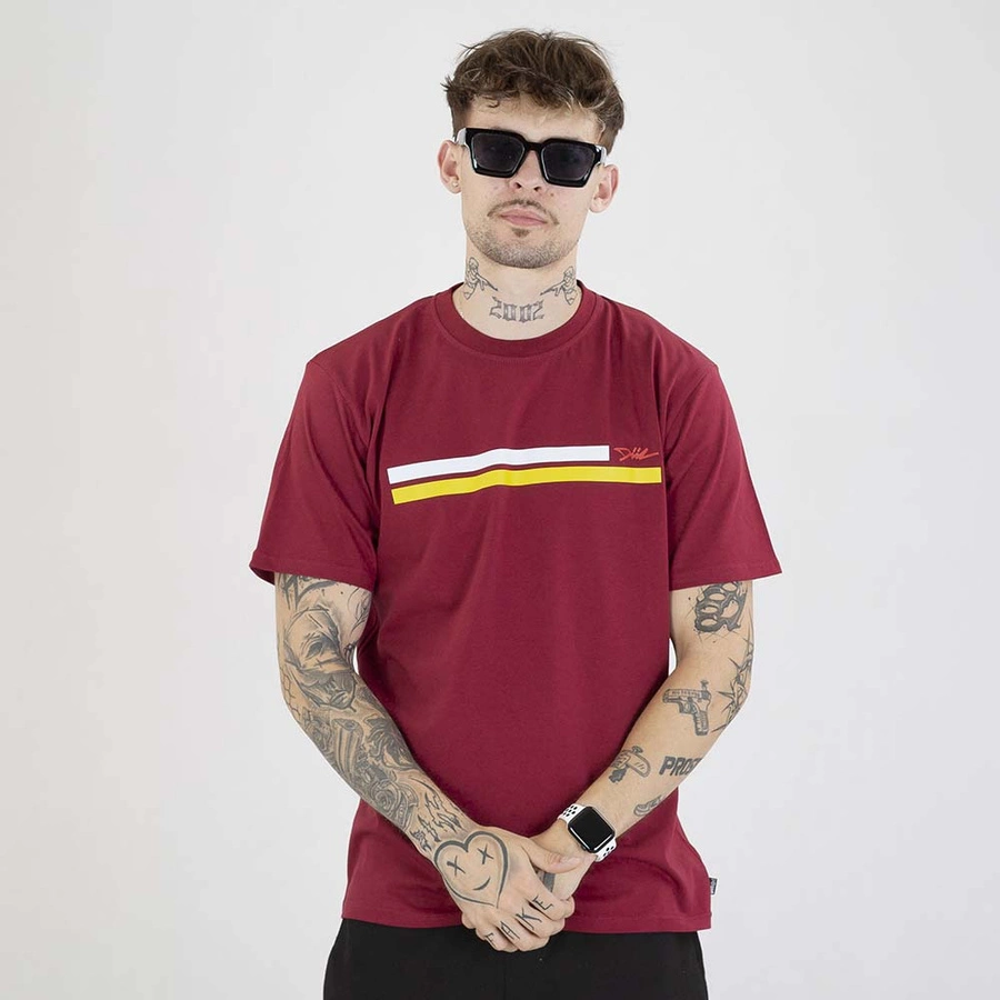 Koszulka Diil Laur bordowa