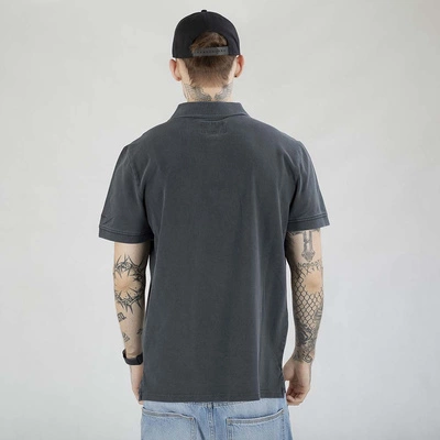 Koszulka Polo Pit Bull Pique Small Logo grafitowa