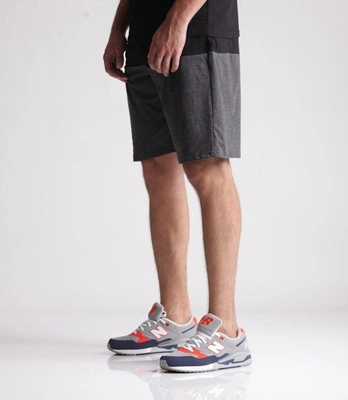 Mass Separate Spodnie Krótkie Czarny/ Ciemny Szary