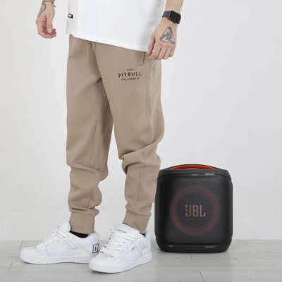 Spodnie dresowe Pit Bull Sampson beżowe