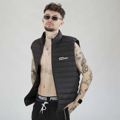 Bezrękawnik Stoprocent Ćpaj Sport czarny