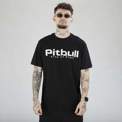 Koszulka Pit Bull City Of Dogs czarna