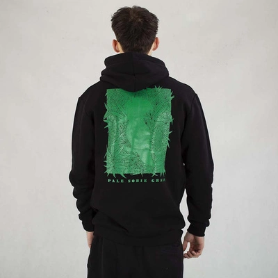 Bluza Hoodie Dudek P56 Logo Trawka czarna