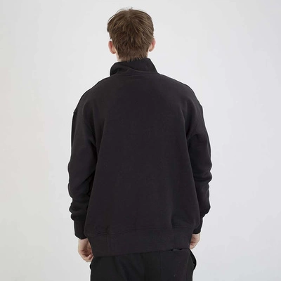 Bluza Prosto Crewneck Essential Half Zip czarna