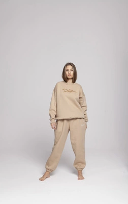 Bluza Diil Tag beżowa