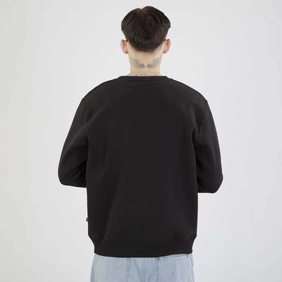 Bluza Alpha Industries Crewneck Basic Carbon 146311 czarno złota