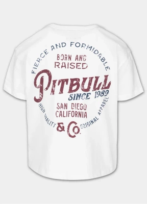 Koszulka Pit Bull Loyal biała