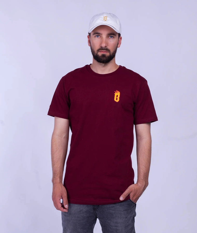 Biuro Ochrony Rapu 1312 T-Shirt Bordowy