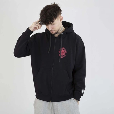 Brain Dead Familia Shark ZIP czarna