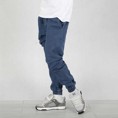 Spodnie Jogger Jigga Wear Crown Jeans jasne niebieskie