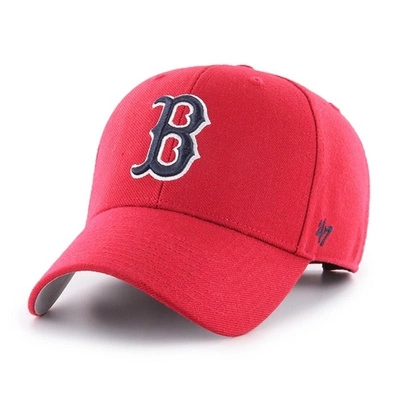 Czapka 47 Brand MLB Boston Red Sox '47 MVP czerwona B-MVP02WBV-RD