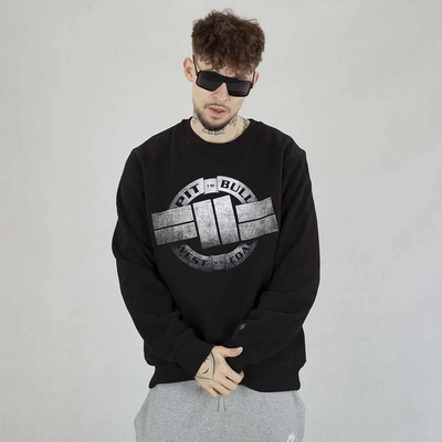Bluza Pit Bull Crewneck Steel Logo X czarna