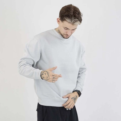 Bluza Crewneck Niemaloga srebrna