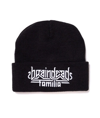 Czapka Zimowa Brain Dead Familia Viking czarna
