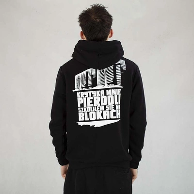 Bluza Chada Hoodie Krytyka DS czarna